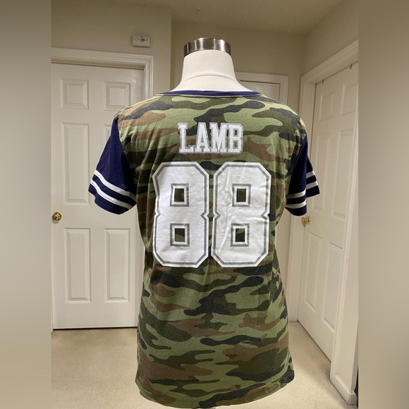 Camouflage Dallas Cowboys V-Neck Bling Lamb 88 Size 2XL - Picture 4 of 8